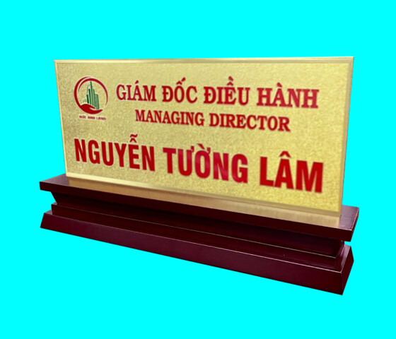 Bảng Tên Để Bàn